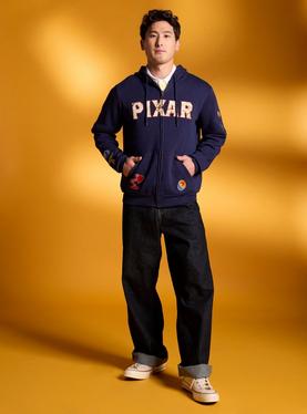 Our Universe Disney Pixar Logo Icons Hoodie Our Universe Exclusive, , hi-res
